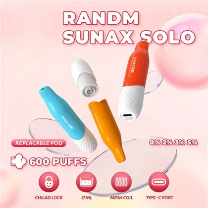 Randm Vape Sunax solo